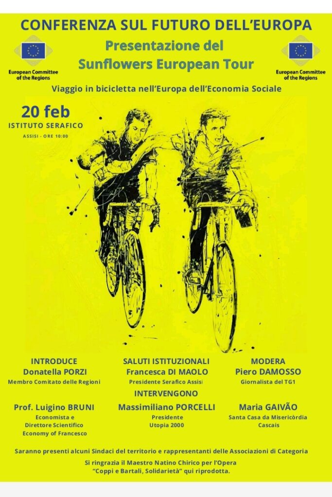 I girasoli tornano in bici e vanno in Europa 2 IMG 20240219 195524