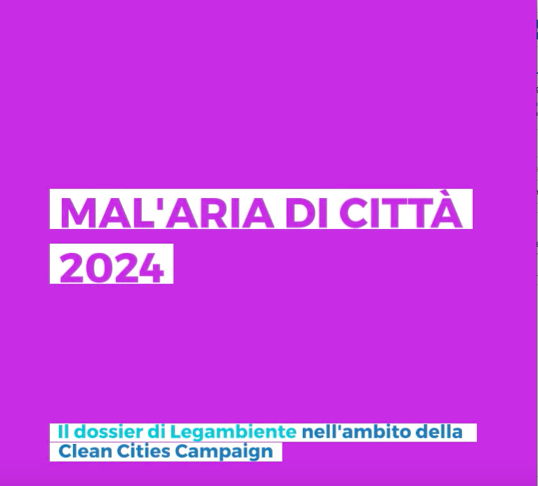 “Mal’Aria di città 2024”: nuovo report di Legambiente 2 Schermata 2024 02 08 alle 10.18.12