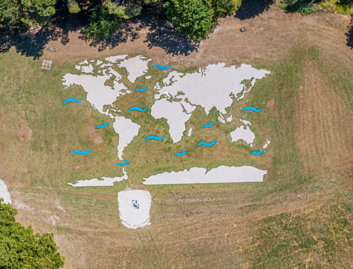 Il Planisfero più grande del mondo è stato inaugurato a Corinaldo (AN) 3 PlanisferoDrone Spt